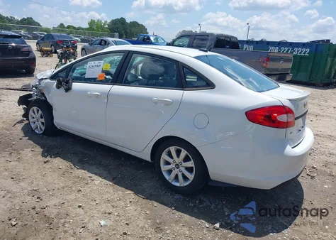 2013 Ford Fiesta Se из США, поврежденный, VIN 3FADP4BJ6DM223596